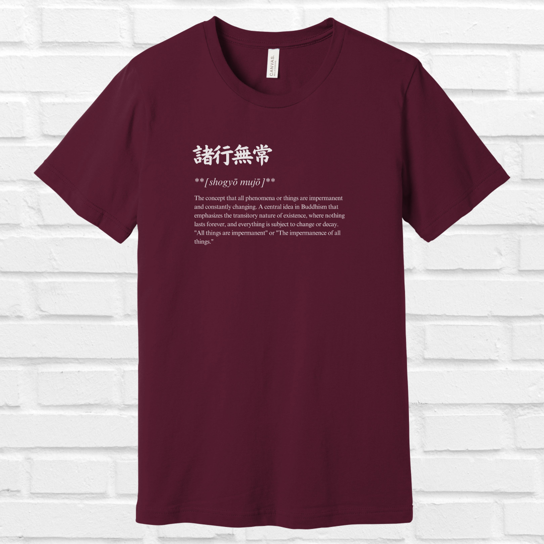 Impermanent in Japanese Tee