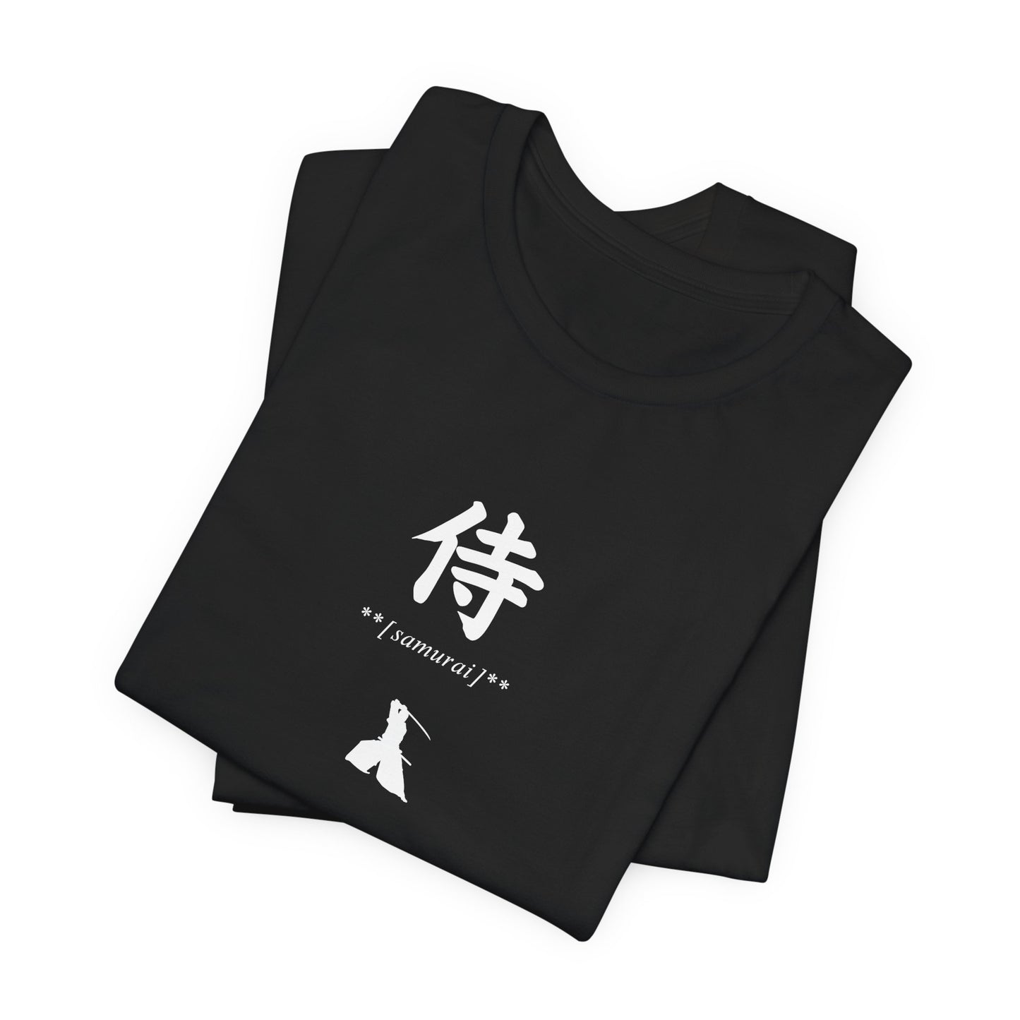 Samurai in Japanese T Shirt