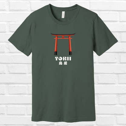 Torii in Japanese Tee